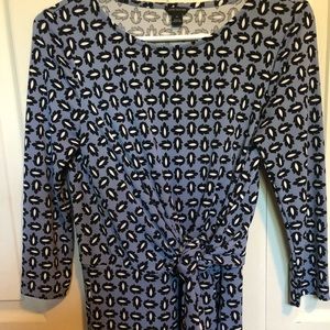 Ann Taylor Front Tie Blouse